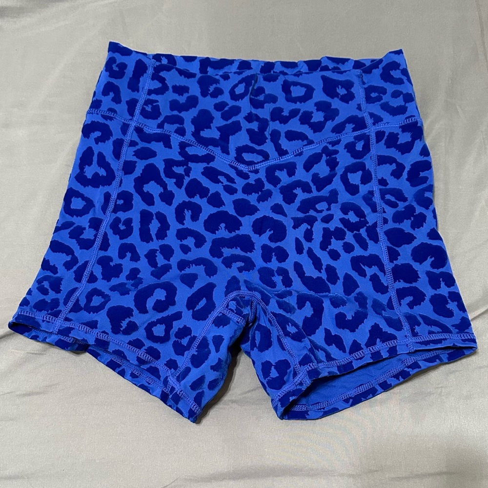 Balance Athletica Blue Lux Panther Shorts
